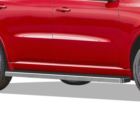 APS IB04EBE2C – 5-Inch Door-to-Door Hairline iStep Side Steps – Pair