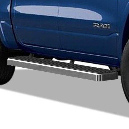 APS IB04FBE8C – 6-Inch Door-to-Door Hairline iStep Side Steps – Pair