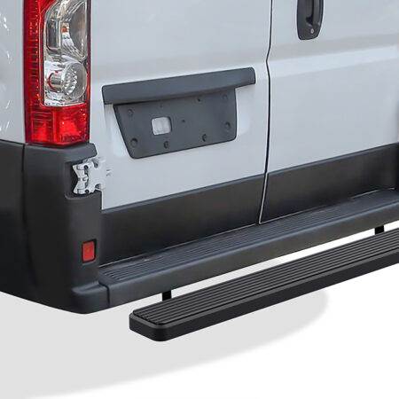 APS IB04KDJ1B – 5-Inch Rear Step Black iStep Side Steps – Pair