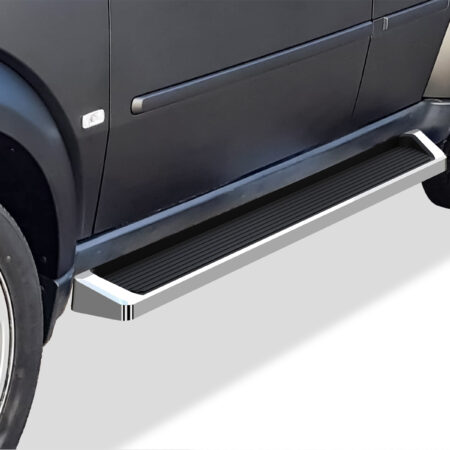 APS IB04RJC0A – 6-Inch Door-to-Door Polished Running Boards – Pair