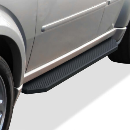 APS IB04RJC0H – H-Style Door-to-Door Black Running Boards – Pair