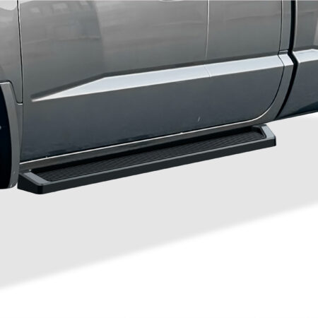APS IB04RJF4B – 6-Inch Door-to-Door Black Running Boards – Pair