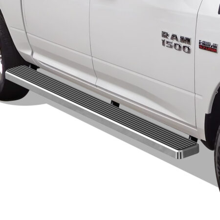 APS IB04SBJ8SA – 6-Inch Wheel-to-Wheel Hairline iStep Side Steps – Pair