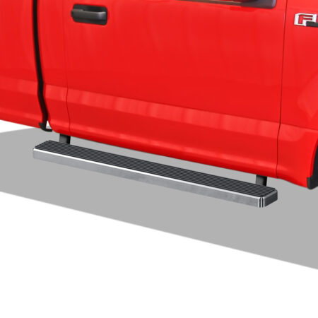 APS IB06EAH9C – 5-Inch Door-to-Door Hairline iStep Side Steps – Pair