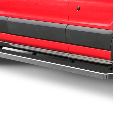APS IB06EDJ5A – 5-Inch Door-to-Door Hairline iStep Side Steps – Pair