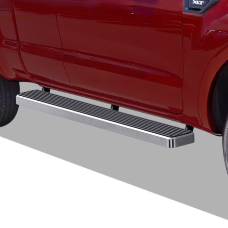 APS IB06FCA3A – 6-Inch Door-to-Door Hairline iStep Side Steps – Pair