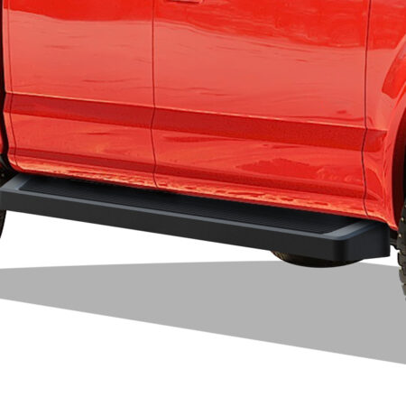 APS IB06RAG5B – 6-Inch Door-to-Door Black Running Boards – Pair