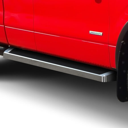 APS IB06RAG6A – 6-Inch Door-to-Door Polished Running Boards – Pair