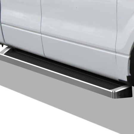 APS IB06RAG7A – 6-Inch Door-to-Door Polished Running Boards – Pair
