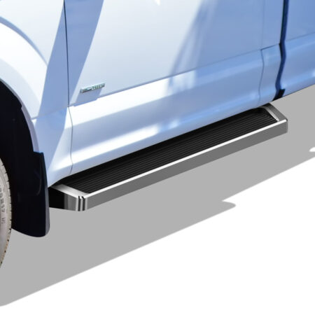 APS IB06RAH9A – 6-Inch Door-to-Door Polished Running Boards – Pair