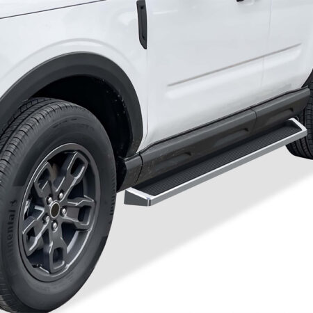 APS IB06RCA0A – 6-Inch Door-to-Door Polished Running Boards – Pair