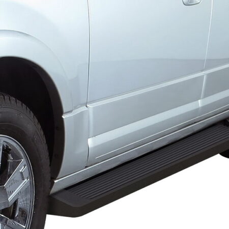 APS IB06RIB4B – 6-Inch Door-to-Door Black Running Boards – Pair