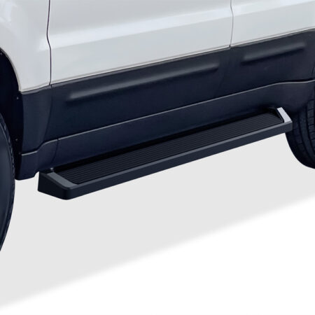 APS IB06RJC4B – 6-Inch Door-to-Door Black Running Boards – Pair
