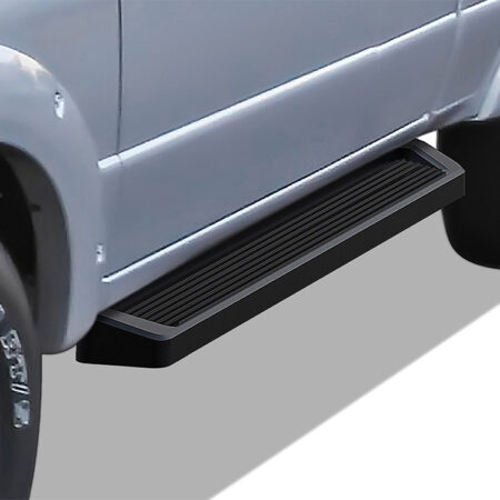 APS IB06RJC9B – 6-Inch Door-to-Door Black Running Boards – Pair