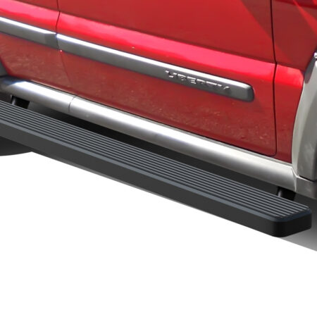 APS IB10EJH1B – 5-Inch Door-to-Door Black iStep Side Steps – Pair