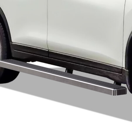 APS IB14DBF9A – 4-Inch Door-to-Door Hairline iStep Side Steps – Pair