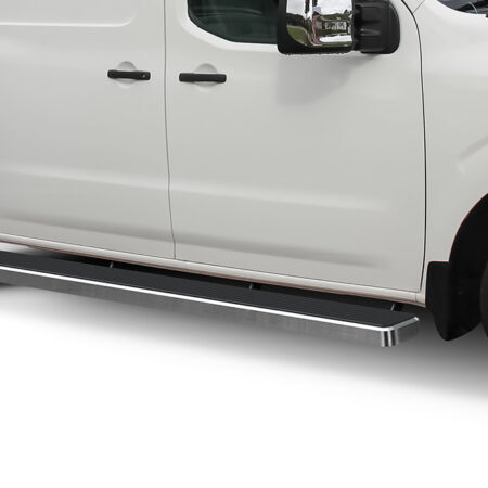 APS IB14FDJ7A – 6-Inch Door-to-Door Hairline iStep Side Steps – Pair