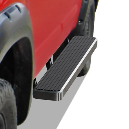 APS IB14FJD9A – 6-Inch Door-to-Door Hairline iStep Side Steps – Pair