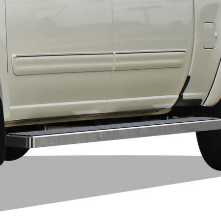 APS IB20EJA2A – 5-Inch Door-to-Door Hairline iStep Side Steps – Pair