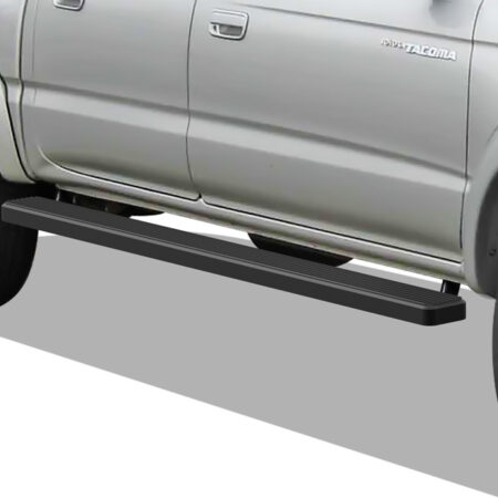 APS IB20EJE7B – 5-Inch Door-to-Door Black iStep Side Steps – Pair