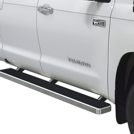 APS IB20EJI7A – 5-Inch Door-to-Door Hairline iStep Side Steps – Pair
