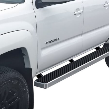 APS IB20FJE8A – 6-Inch Door-to-Door Hairline iStep Side Steps – Pair