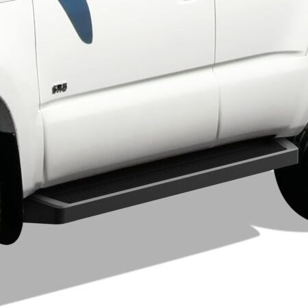 APS IB20RIC4B – 6-Inch Door-to-Door Black Running Boards – Pair