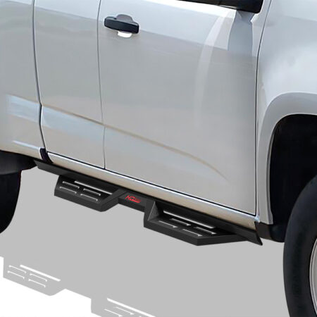 APS WB03DAI8B – Drop Style Door-to-Door Black Nerf Bars – Pair