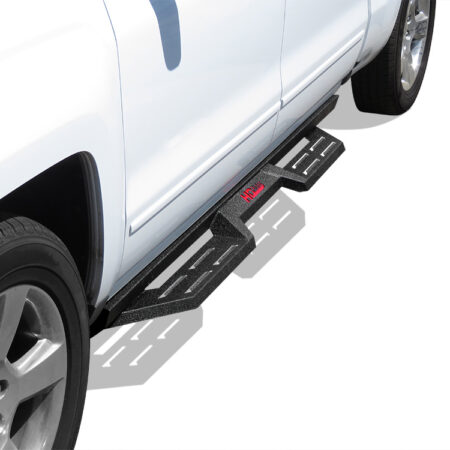 APS WB03DJG1B – Drop Style Door-to-Door Black Nerf Bars – Pair