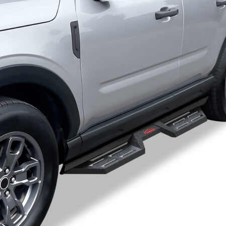 APS WB06DCA0B – Drop Style Door-to-Door Black Nerf Bars – Pair
