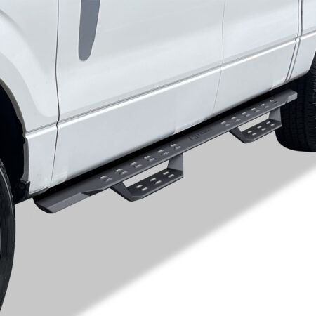 APS WB06RAG7B – Drop Style Door-to-Door Black Nerf Bars – Pair