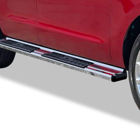 APS WB06SBC4S – OE Style Door-to-Door Polished Running Boards – Pair