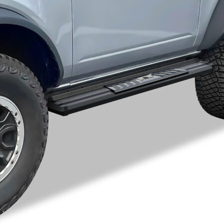 APS WB06SCA2B – OE Style Door-to-Door Black Running Boards – Pair