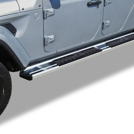 APS WB10SAA5S – OE Style Door-to-Door Polished Running Boards – Pair