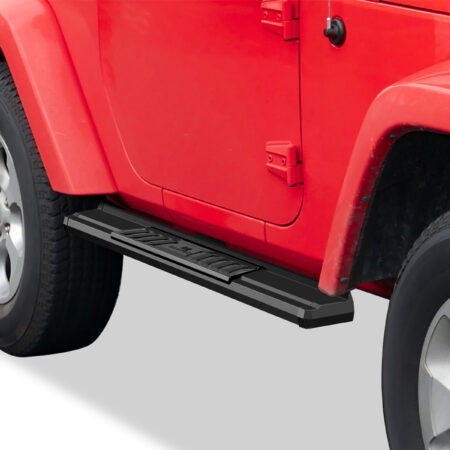 APS WB10SAJ6B – OE Style Door-to-Door Black Running Boards – Pair