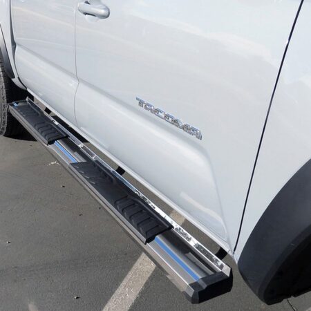 APS WB20SJE8S – OE Style Door-to-Door Polished Running Boards – Pair