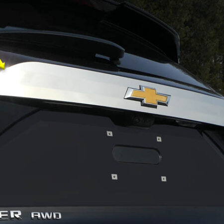 QAA LB59140 – Stainless Steel Rear License Trim 1-Piece – Fits 2019-2023 Chevrolet Blazer