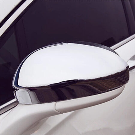 QAA MC53390 – Chrome ABS plastic Mirror Cover 2-Piece – Fits 2013-2020 Ford Fusion