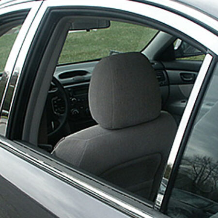 QAA PP27806 – Stainless Steel Pillar Trim 6-Piece – Fits 2006.5-2010 Kia Optima