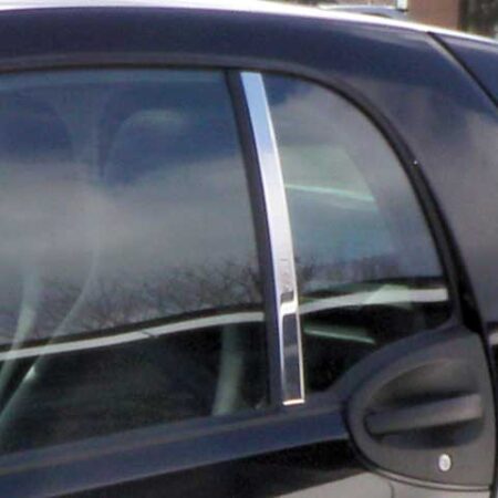 QAA PP28400 – Stainless Steel Pillar Trim 2-Piece – Fits 2008-2012 Smart Fortwo
