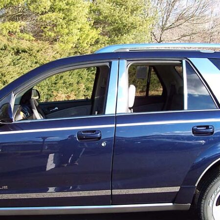 QAA PP43442 – Stainless Steel Pillar Trim 10-Piece – Fits 2003-2007 Saturn Vue