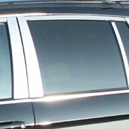 QAA PP44752 – Stainless Steel Pillar Trim 6-Piece – Fits 2004-2008 Chrysler Pacifica