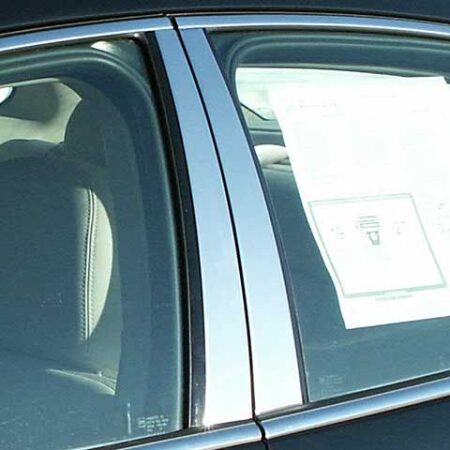 QAA PP45520 – Stainless Steel Pillar Trim 4-Piece – Fits 2005-2009 Buick LaCrosse