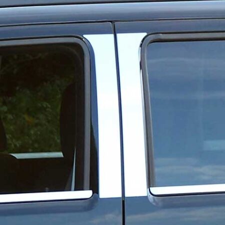 QAA PP47940 – Stainless Steel Pillar Trim 4-Piece – Fits 2007-2011 Dodge Nitro