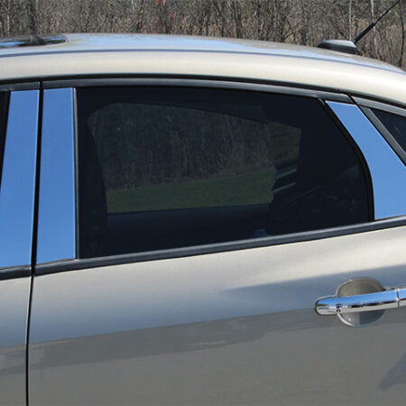 QAA PP52346 – Stainless Steel Pillar Trim 6-Piece – Fits 2012-2018 Ford Focus