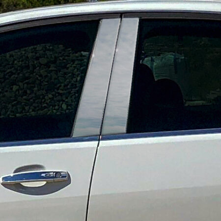 QAA PP54150 – Stainless Steel Pillar Trim 4-Piece – Fits 2014-2018 Chevrolet SS