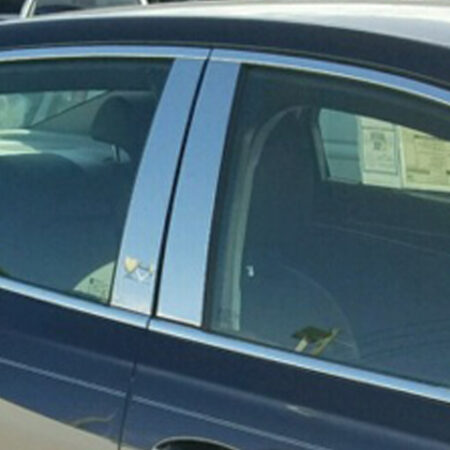 QAA PP57520 – Stainless Steel Pillar Trim 4-Piece – Fits 2017-2019 Buick LaCrosse