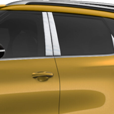 QAA PP71861 – Stainless Steel Pillar Trim 6-Piece – Fits 2021-2023 Kia