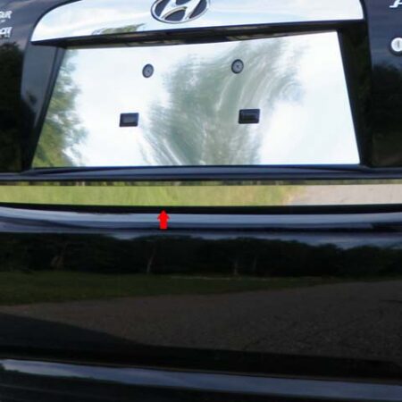 QAA RD27365 – Stainless Steel Rear Deck Accent 1-Piece – Fits 2006-2011 Hyundai Accent