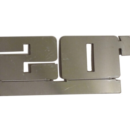 QAA SGR11004 – Stainless Steel Graphic Logo Emblem 2-Piece